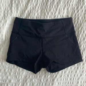 Lululemon Black Yoga Shorts